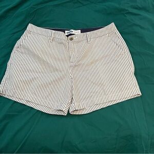 Old Navy Women's Blue Striped Shorts